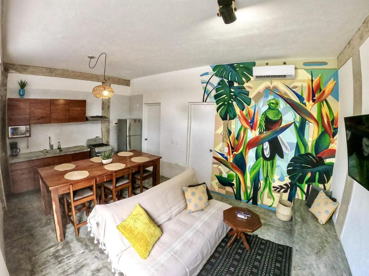 Katalox Jungle Lofts By Simply Comfort Tulum Centre Rooftop Patio & Pool Apartment Luaran gambar