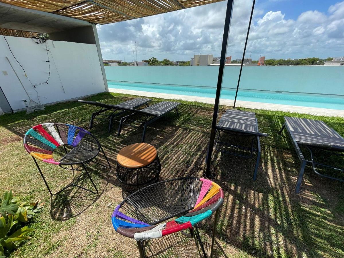 Katalox Jungle Lofts By Simply Comfort Tulum Centre Rooftop Patio & Pool Apartment Luaran gambar