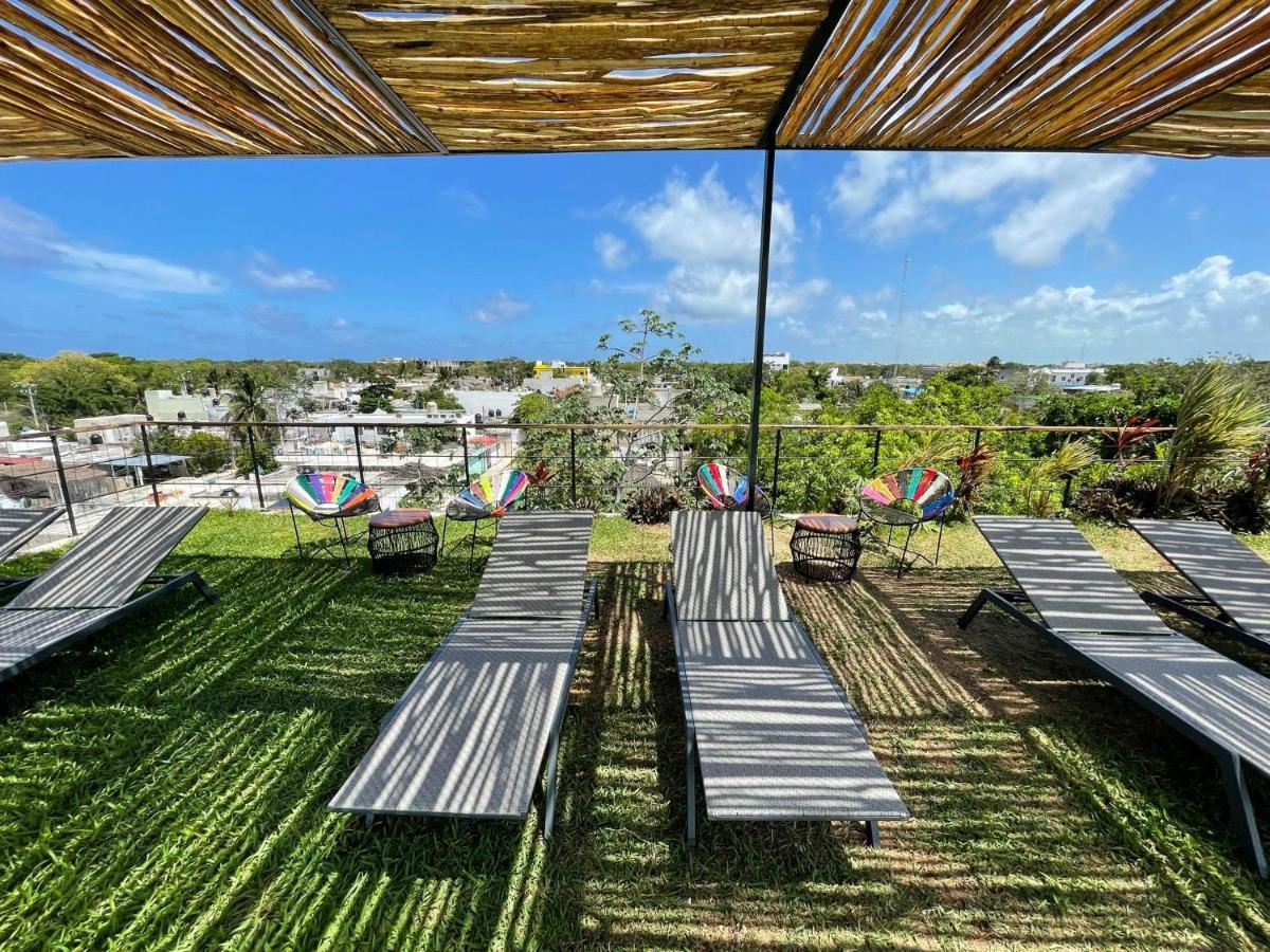 Katalox Jungle Lofts By Simply Comfort Tulum Centre Rooftop Patio & Pool Apartment Luaran gambar