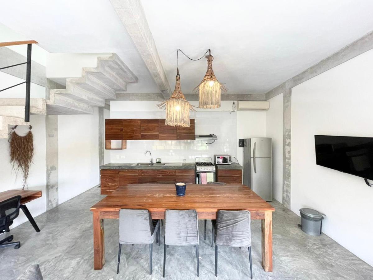 Katalox Jungle Lofts By Simply Comfort Tulum Centre Rooftop Patio & Pool Apartment Luaran gambar